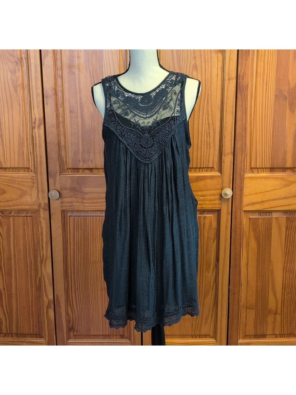 Jodi Kristopher Sleeveless Mini Dress L